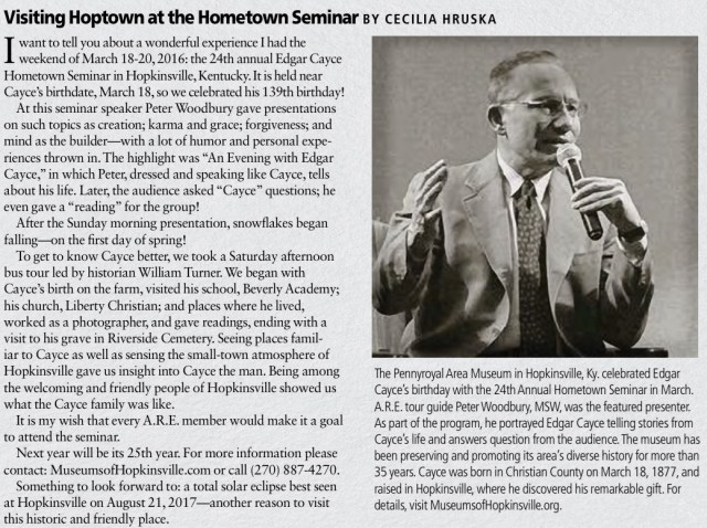 An Evening with Edgar Cayce